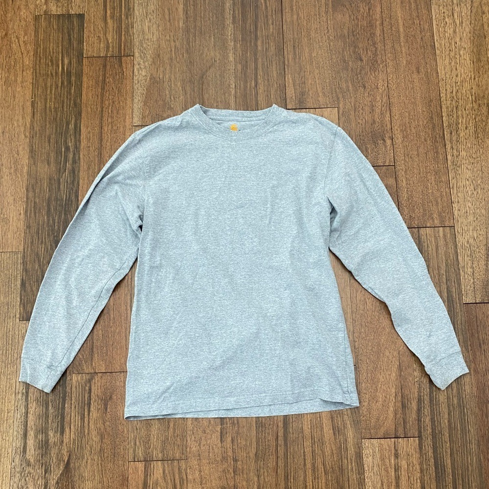 Carhartt Men's long sleeve grey shirt sz Small